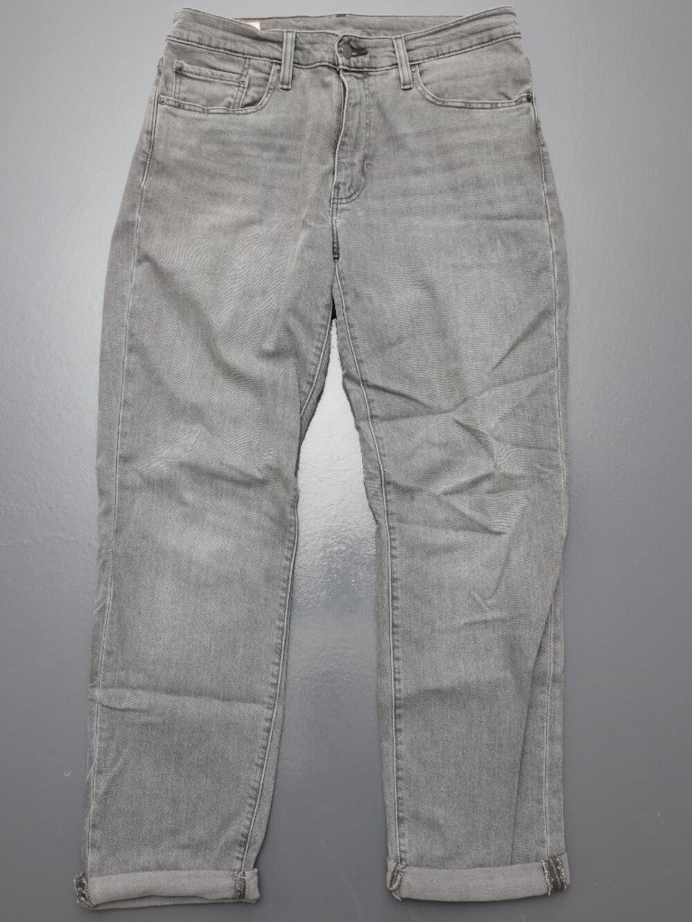 Levi's 541 Athletic Taper Premium Grey Denim Jeans 33x32